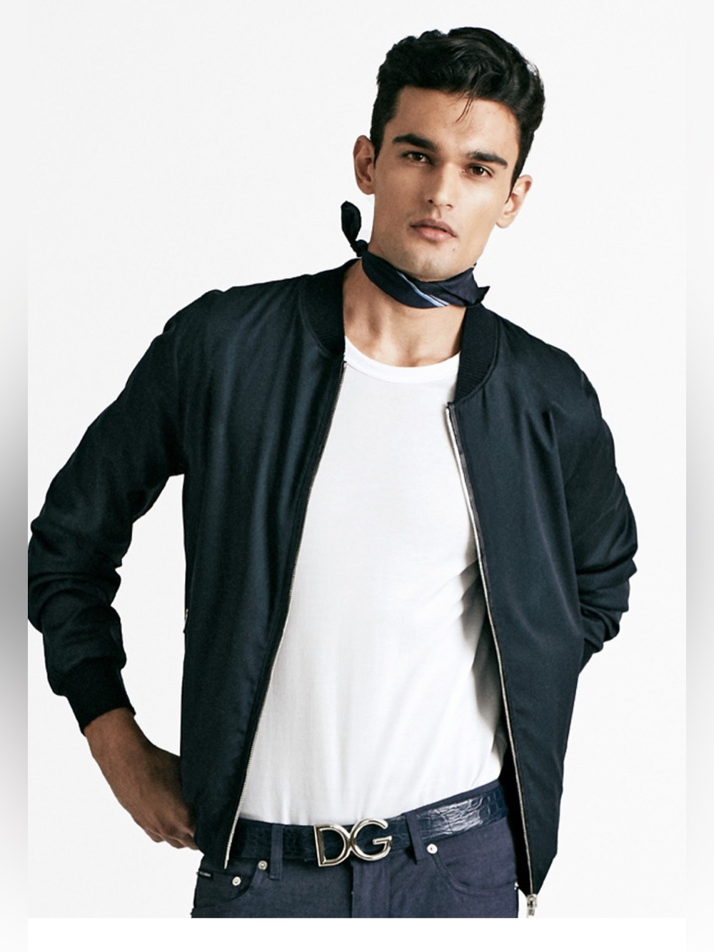 Dolce&Gabbana Skinny Fit Jeans in Navy
